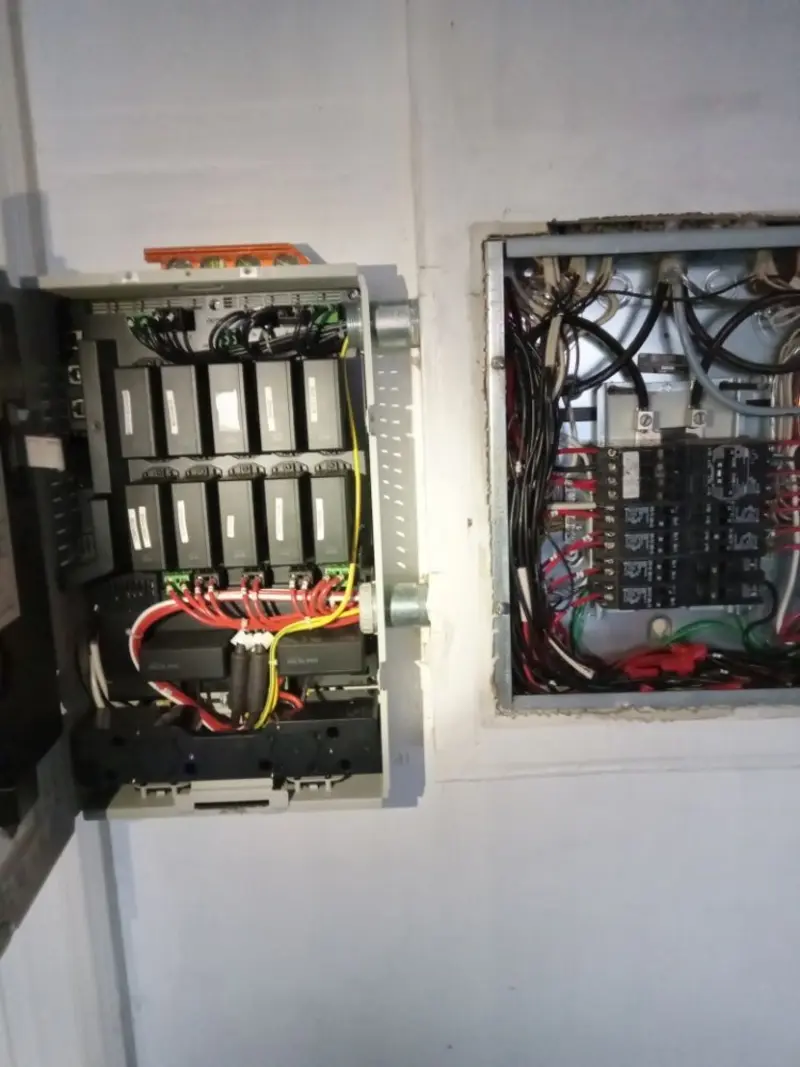 Electrical panel upgrade completed for Indoor Lighting Installation in Cheney